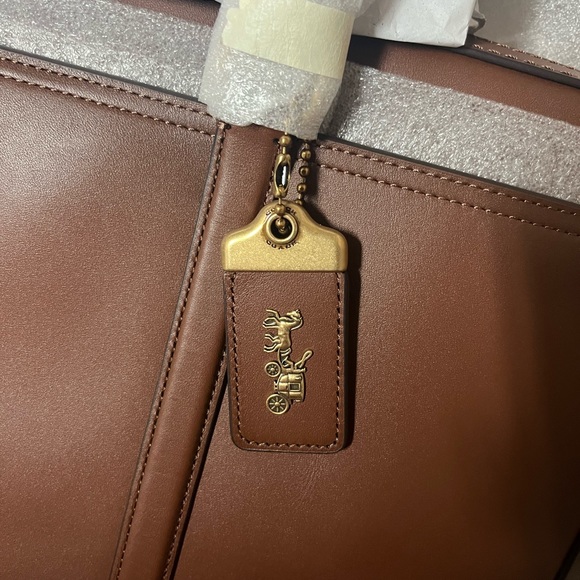 Coach Metropolitan Slim Brief Brand New MSRP $599 - Picture 5 of 5
